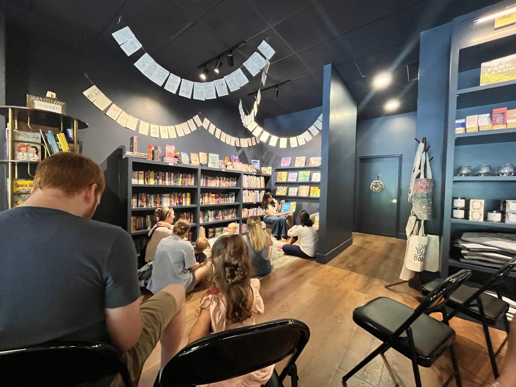 From Shy Beginnings to Joyful Connections: A Day at the&nbsp;Bookstore