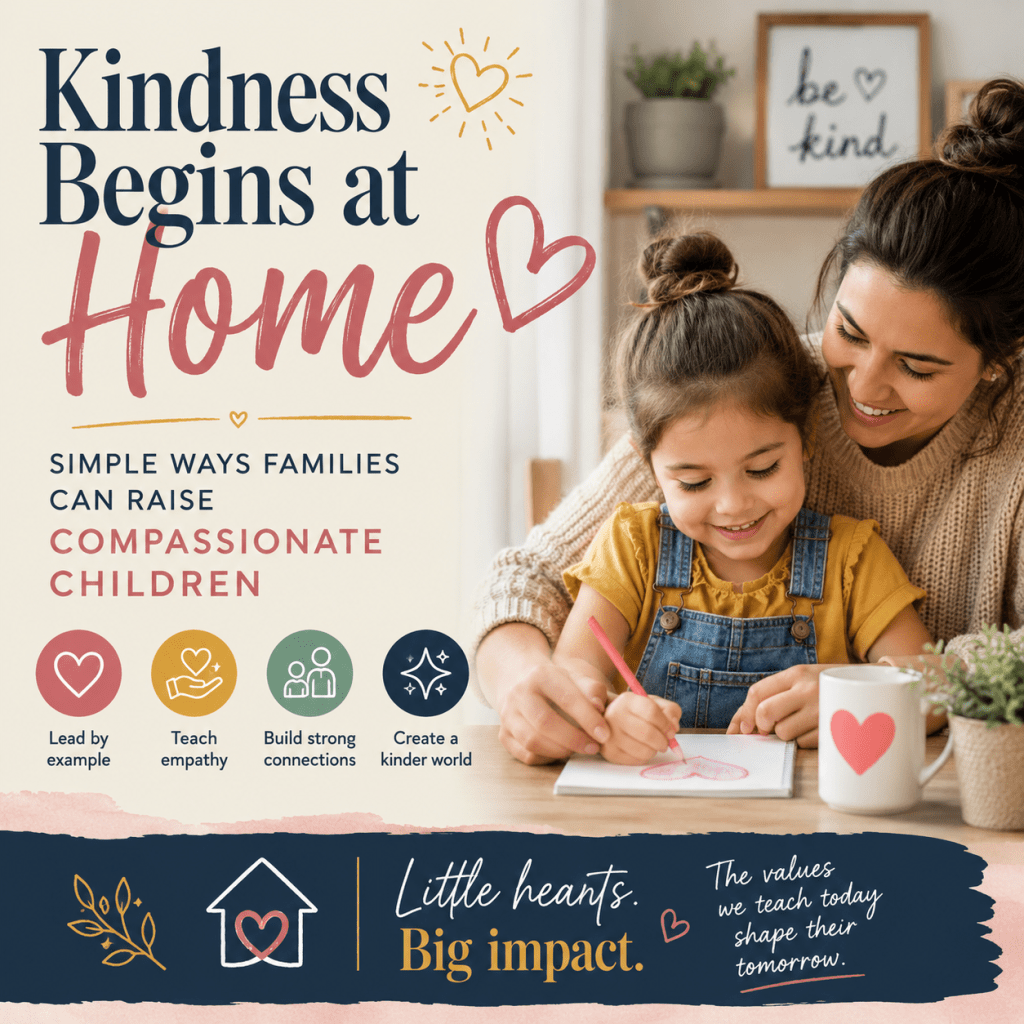 Kindness Begins at Home: Simple Ways Families Can Raise Compassionate&nbsp;Children
